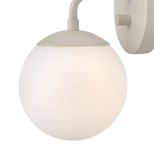 Daion 6" Medium Single Light Sconce, Light Taupe