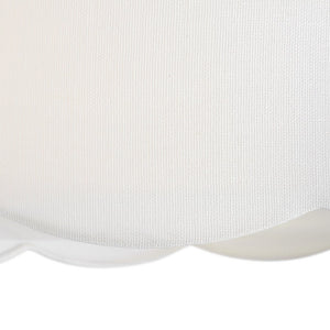 Xaiel 14" Two Lights Medium Semi-Flush Mount, Lacquered Brass