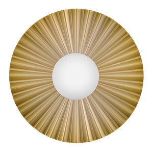 Fason 14" One Light Medium Flush Mount, Lacquered Brass