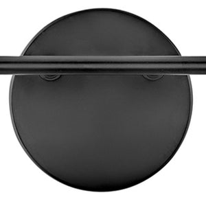 Farie 15" Two Lights Small Vanity, Black