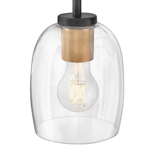 Farie 33" Four Lights Large Vanity, Black