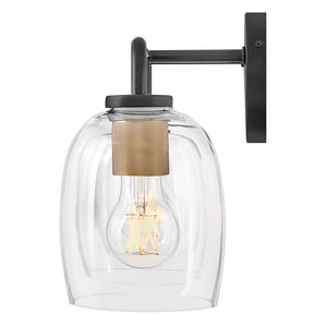 Farie 33" Four Lights Large Vanity, Black