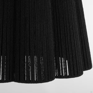 Norel 26" Six Lights Pendant, Matte Black