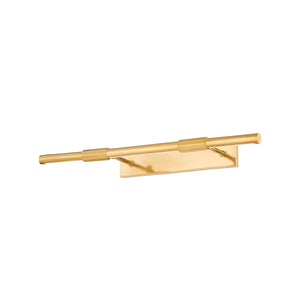 Lyeris 24" One Light Picture Light, Aged Brass