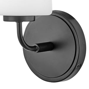 Quaan 5" Medium Single Light Vanity, Black