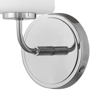 Quaan 5" Medium Single Light Vanity, Chrome