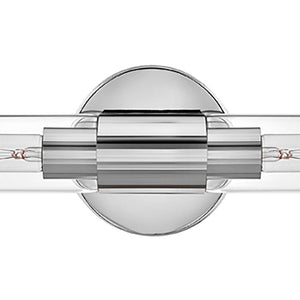 Berie 5" Two Lights Large Vanity, Chrome