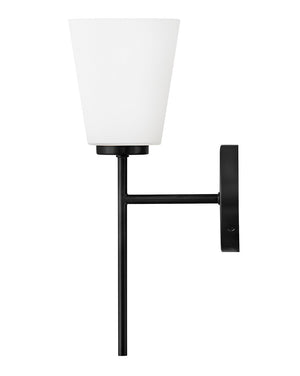 Laion 5" Medium Single Light Vanity, Black