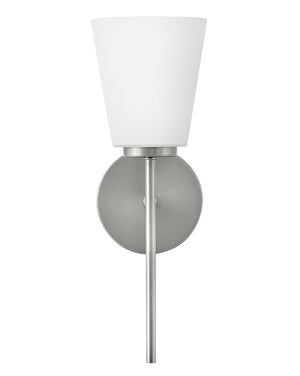 Laion 5" Medium Single Light Vanity, Brushed Nickel