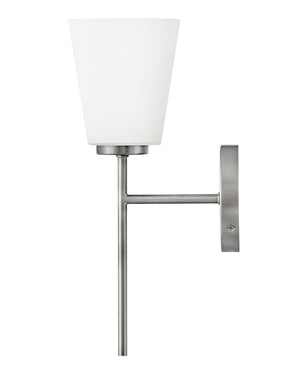 Laion 5" Medium Single Light Vanity, Brushed Nickel