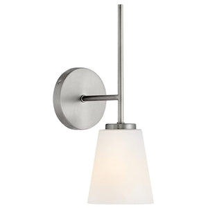 Laion 5" Medium Single Light Vanity, Brushed Nickel