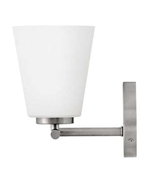 Laion 15" Two Lights Small Vanity, Brushed Nickel
