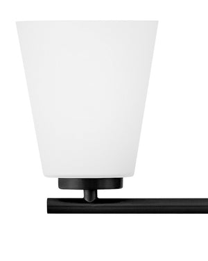 Laion 24" Three Lights Medium Vanity, Black