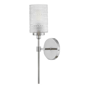 Alwyn 5" Medium Single Light Sconce, Chrome