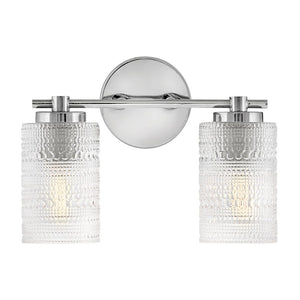 Alwyn 14" Two Lights Small Vanity, Chrome