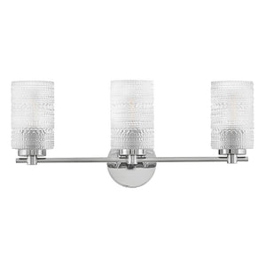 Alwyn 24" Three Lights Medium Vanity, Chrome