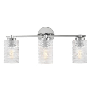 Alwyn 24" Three Lights Medium Vanity, Chrome