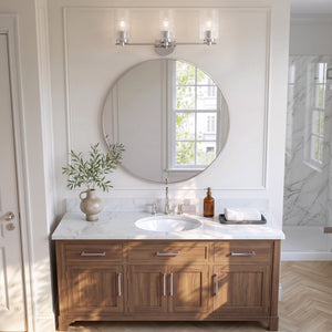 Alwyn 24" Three Lights Medium Vanity, Chrome