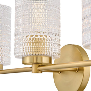 Alwyn 24" Three Lights Medium Vanity, Lacquered Brass