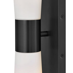 Faor 5" Two Lights Large Sconce, Black