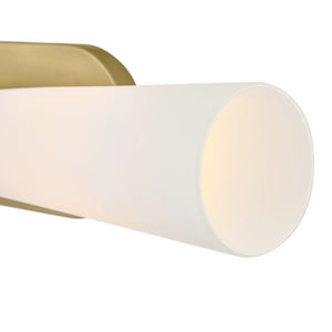 Faor 5" Two Lights Large Sconce, Lacquered Brass