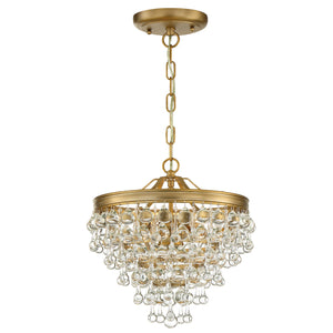 Bauble 13'' Three Light Mini Chandelier, Gold - Alternate Product Image 1.jpg
