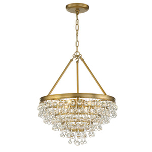Bauble 20'' Six Light Chandelier, Gold - Alternate Product Image 1.jpg