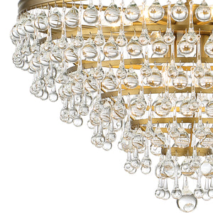 Bauble 25'' Eight Light Chandelier, Gold - Alternate Product Image 2.jpg