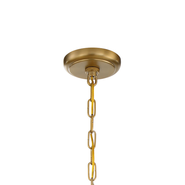 Bauble 25'' Eight Light Chandelier, Gold - Alternate Product Image 3.jpg