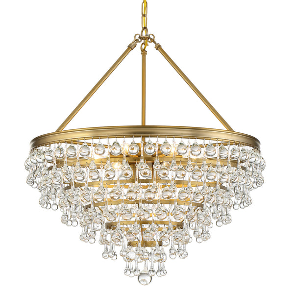 Bauble 25'' Eight Light Chandelier, Gold - Main Product Image.jpg