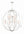 Sylvain 40'' Eight Light Chandelier, Polished Nickel Alt 5.jpg