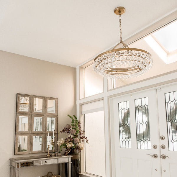 Bauble 30'' Six Light Chandelier, Gold Alt 4.jpg