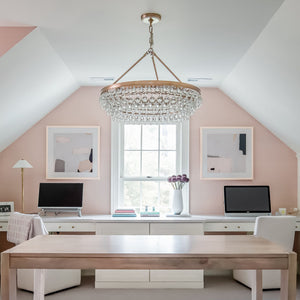 Bauble 30'' Six Light Chandelier, Gold Alt 5.jpg