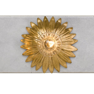 Laurel 31'' Five Light Bathroom Vanity, Antique Gold / Antique Silver - Alternate Product Image 1.jpg