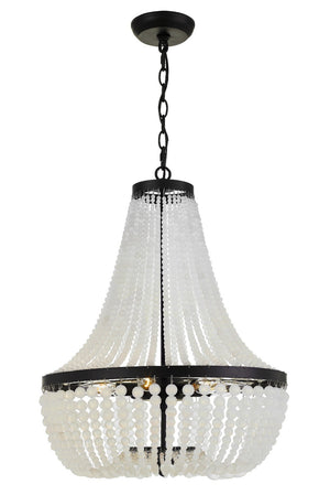 Kylie 18.75'' Six Light Chandelier, Matte Black - Main Product Image.jpg