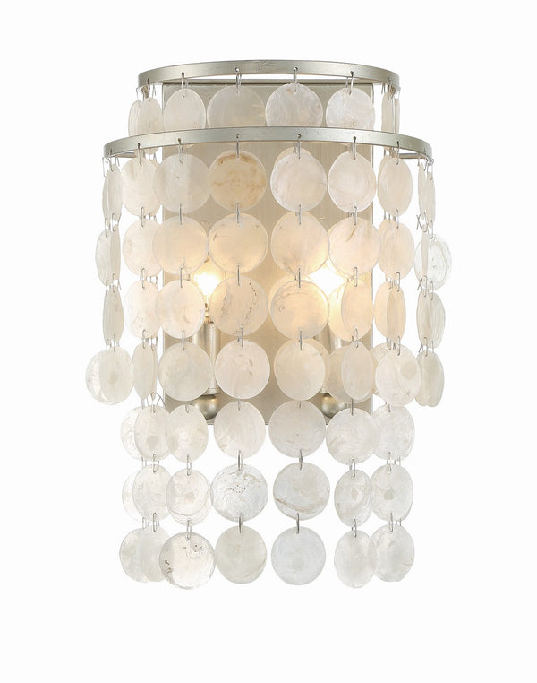 Brigitta 9'' Two Light Wall Sconce, Antique Silver - Main Product Image.jpg