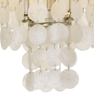 Brigitta 13'' Three Light Flush Mount, Antique Silver - Alternate Product Image 1.jpg