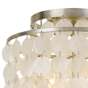 Brigitta 13'' Three Light Flush Mount, Antique Silver - Alternate Product Image 2.jpg