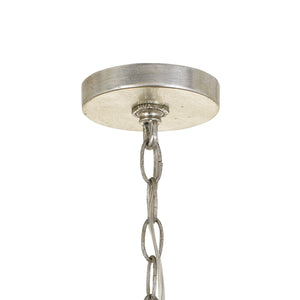 Brigitta 18'' Six Light Chandelier, Antique Silver - Alternate Product Image 2.jpg