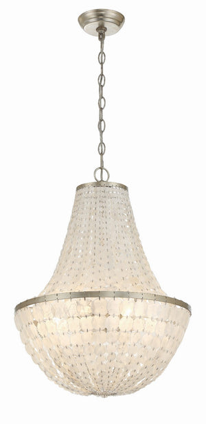 Brigitta 18'' Six Light Chandelier, Antique Silver - Main Product Image.jpg
