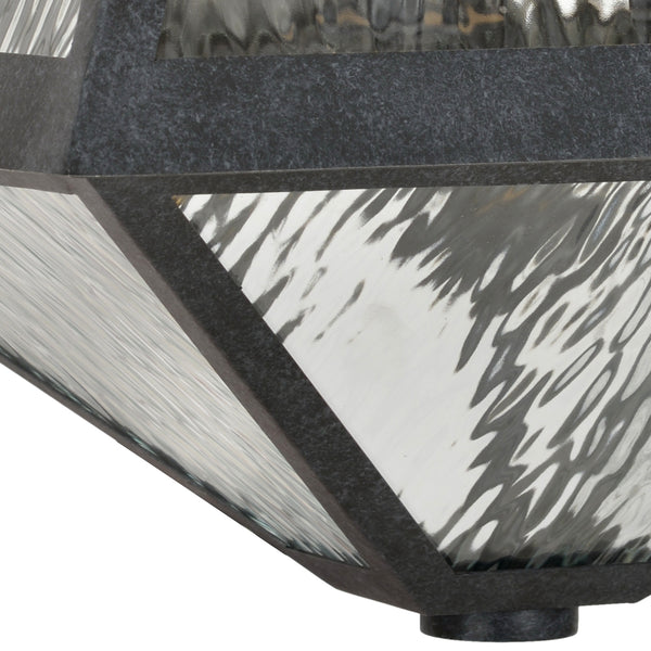 Glain 21'' Three Light Outdoor Wall Sconce, Black Water - Alternate Product Image 2.jpg