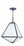 Glain 21'' Three Light Outdoor Chandelier, Black White - Main Product Image.jpg