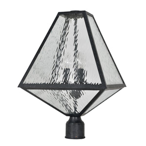 Glain 21'' Three Light Outdoor Post Mount, Black Water - Alternate Product Image 1.jpg