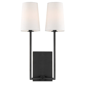 Lennon 10'' Two Light Wall Sconce, Black - Main Product Image.jpg