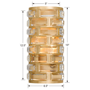 Meryl 6.5'' Four Light Wall Sconce, Antique Gold - Alternate Product Image 2.jpg