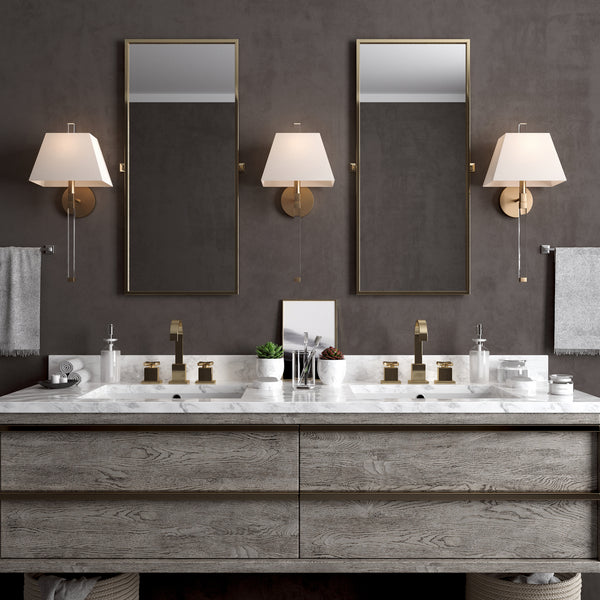 Renata 10'' One Light Wall Sconce, Aged Brass Alt 5.jpg