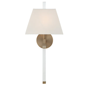 Renata 10'' One Light Wall Sconce, Aged Brass - Main Product Image.jpg