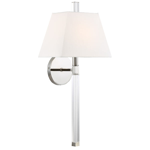 Renata 10'' One Light Wall Sconce, Polished Nickel - Alternate Product Image 1.jpg