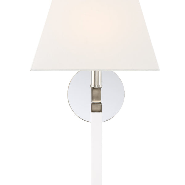 Renata 10'' One Light Wall Sconce, Polished Nickel - Alternate Product Image 3.jpg