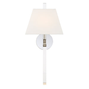 Renata 10'' One Light Wall Sconce, Polished Nickel - Main Product Image.jpg
